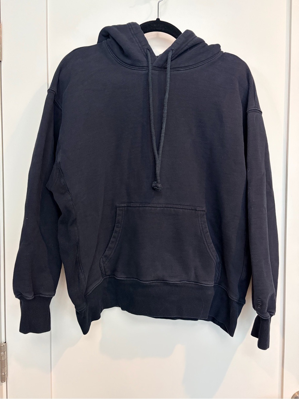 Tna Cozy Fleece Boyfriend Hoodie Black | Size Small